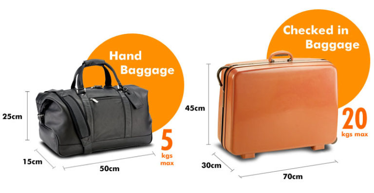 easyjet hold luggage weight